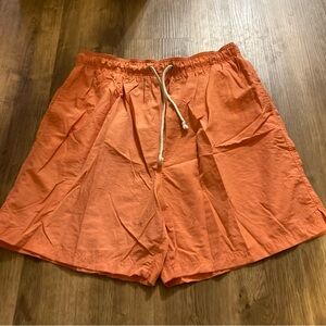 5/$15 Sand N Sun Orange Sunmery Mens Nylon Shorts XL (40/42)